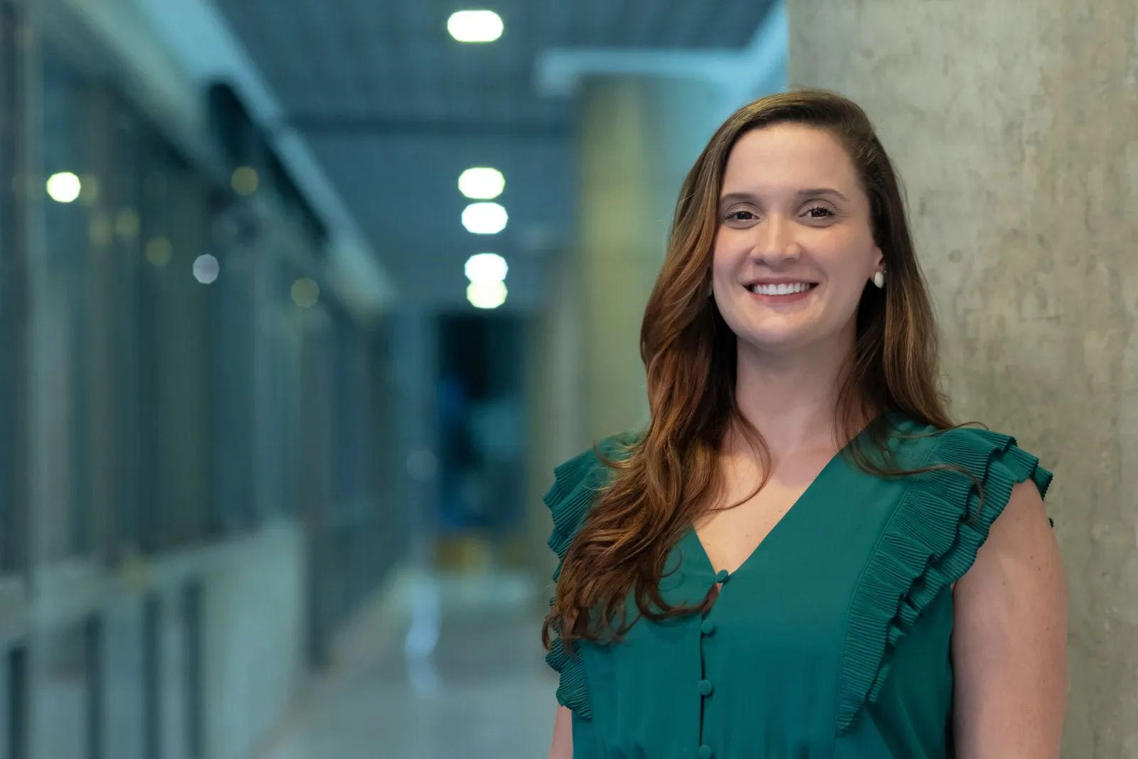 Sofia Ferraz, coordenadora de difusão do CEPID BRIDGE